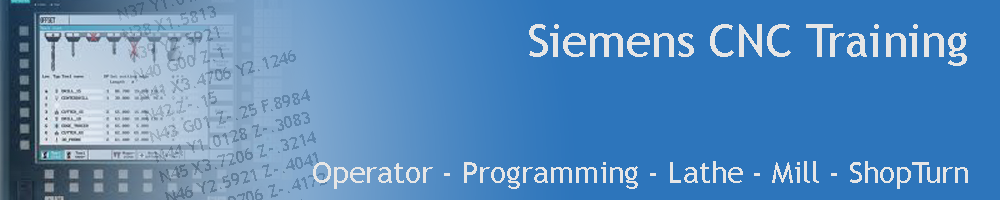Siemens ShopMill CNC Training Course